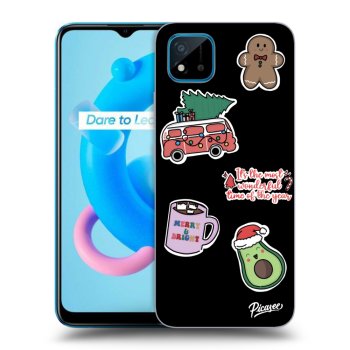 Ovitek za Realme C11 (2021) - Christmas Stickers