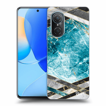 Ovitek za Huawei Nova 9 SE - Blue geometry