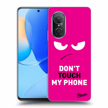 Ovitek za Huawei Nova 9 SE - Angry Eyes - Pink