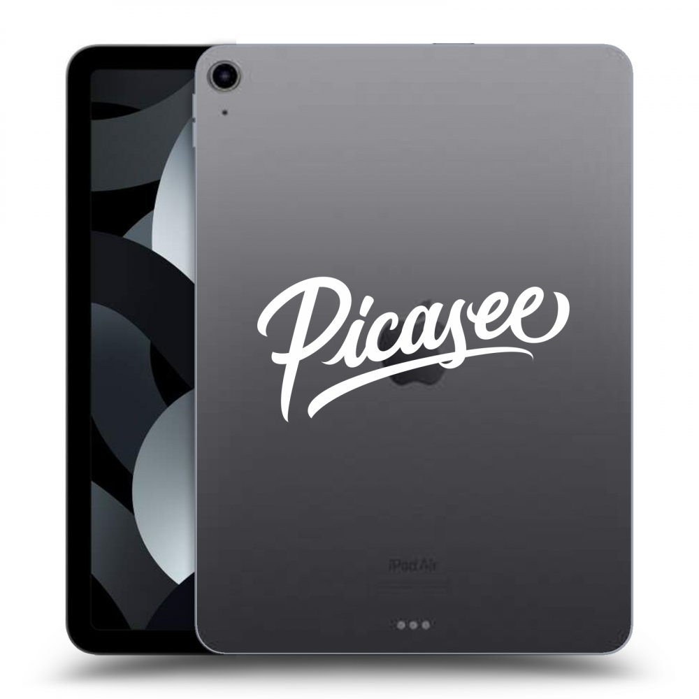 Picasee silikonski prozorni ovitek za Apple iPad Air 5 10.9" 2022 - Picasee - old logo - white