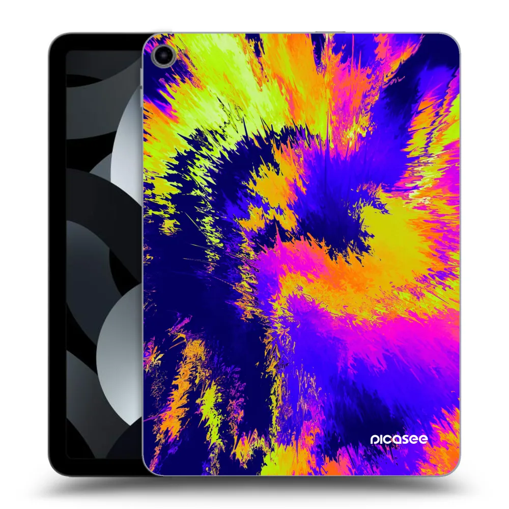 Picasee silikonski prozorni ovitek za Apple iPad Air 5 10.9" 2022 - Burn