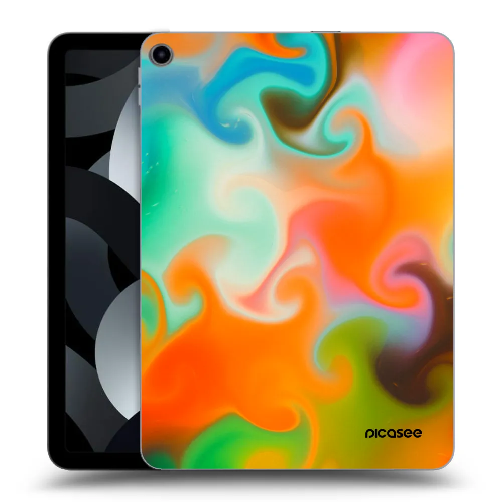 Picasee silikonski prozorni ovitek za Apple iPad Air 5 10.9" 2022 - Juice