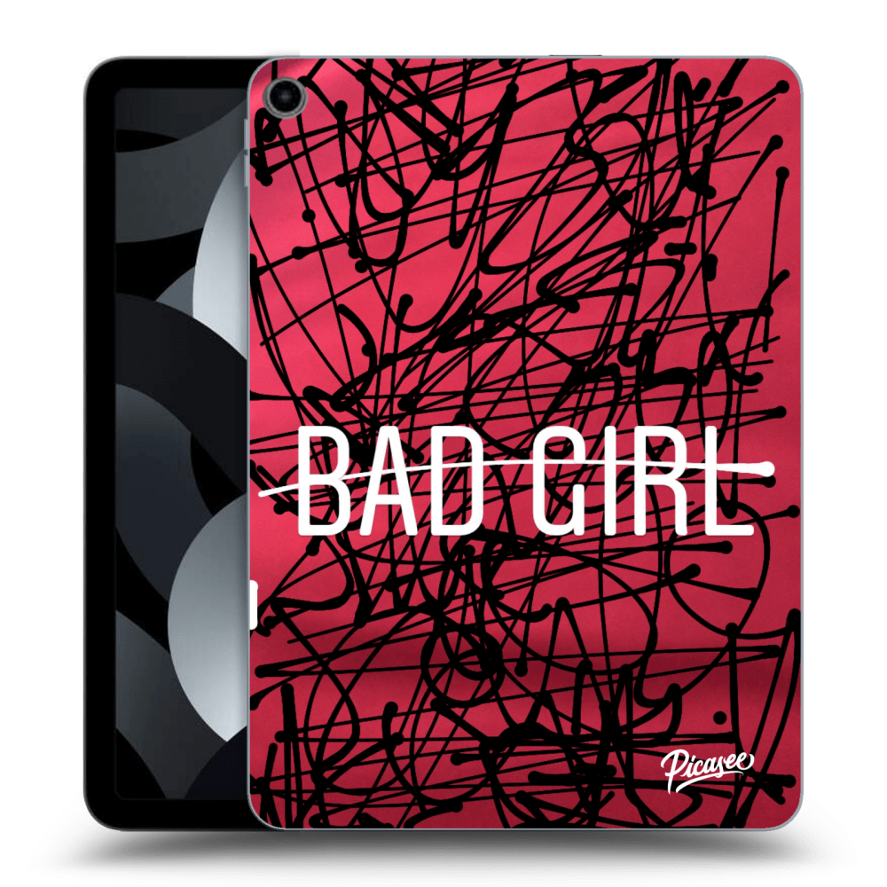 Picasee silikonski črni ovitek za Apple iPad Air 5 10.9" 2022 - Bad girl