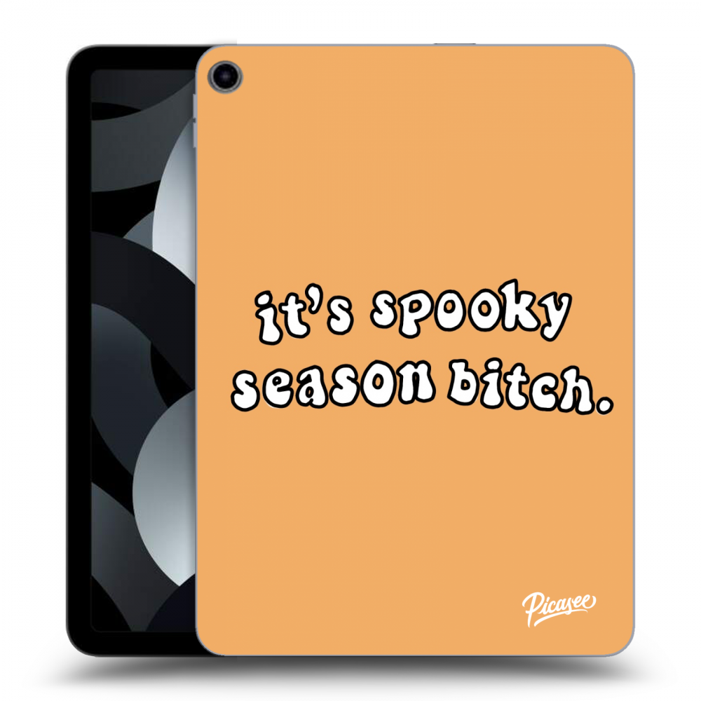 Picasee silikonski črni ovitek za Apple iPad Air 5 10.9" 2022 - Spooky season