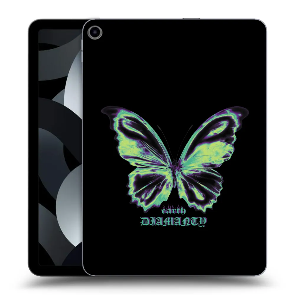 Picasee silikonski prozorni ovitek za Apple iPad Air 5 10.9" 2022 - Diamanty Blue