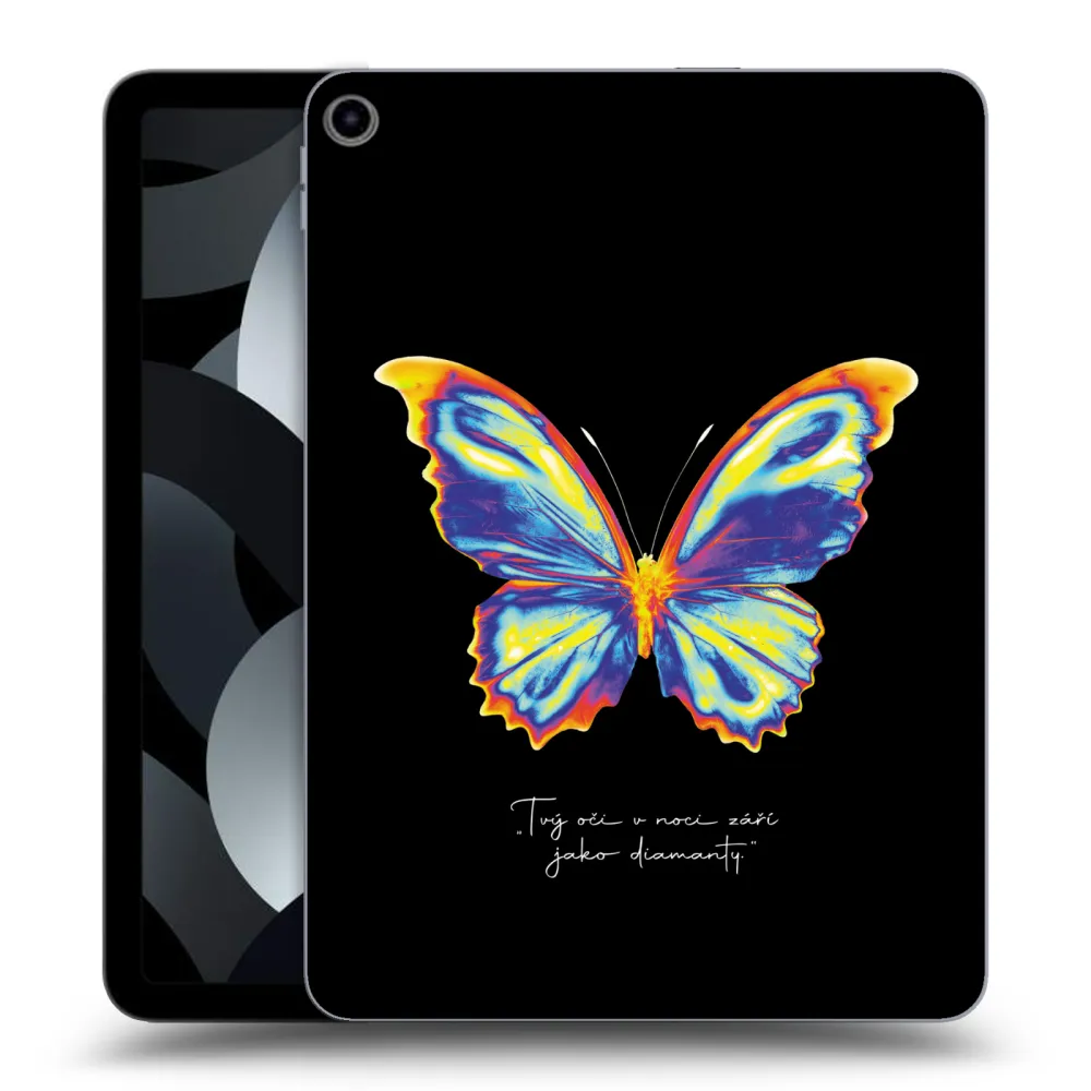 Picasee silikonski prozorni ovitek za Apple iPad Air 5 10.9" 2022 - Diamanty Black