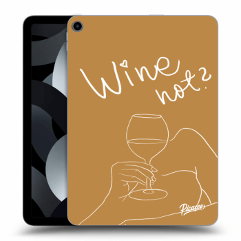 Picasee silikonski prozorni ovitek za Apple iPad Air 5 10.9" 2022 - Wine not