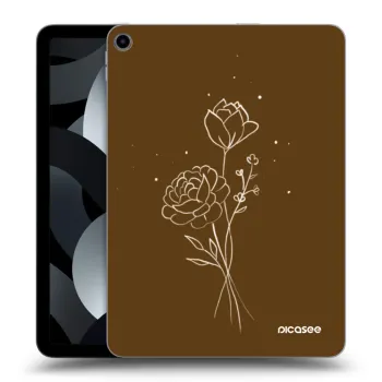 Ovitek za Apple iPad Air 5 10.9" 2022 - Brown flowers