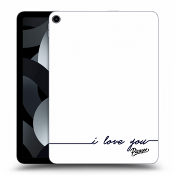 Picasee silikonski prozorni ovitek za Apple iPad Air 5 10.9" 2022 - I love you