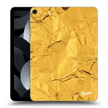 Picasee silikonski prozorni ovitek za Apple iPad Air 5 10.9" 2022 - Gold