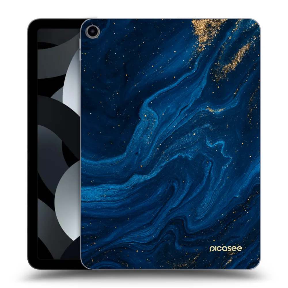 Picasee silikonski prozorni ovitek za Apple iPad Air 5 10.9" 2022 - Blue