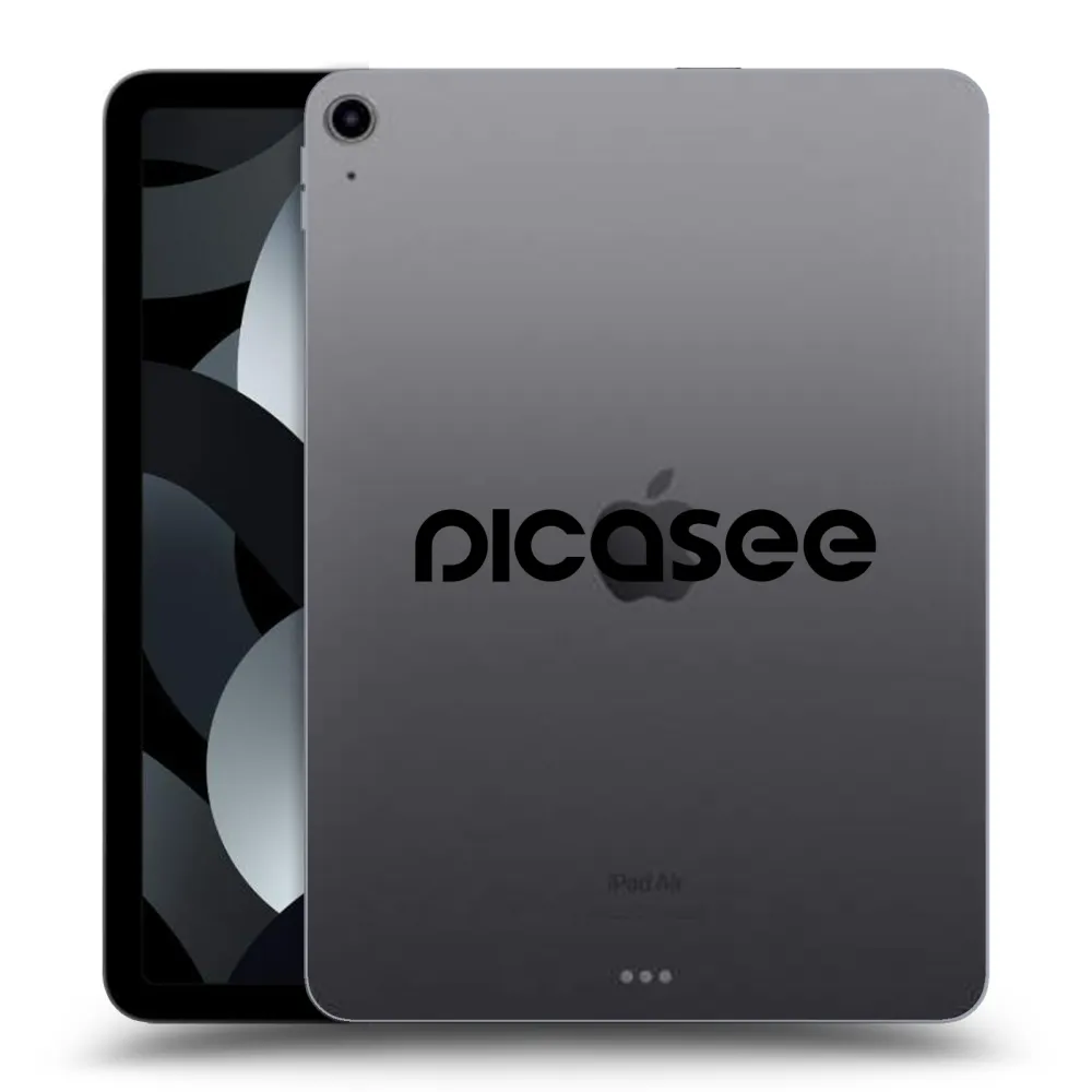 Picasee silikonski prozorni ovitek za Apple iPad Air 5 10.9" 2022 - Picasee - new logo - black