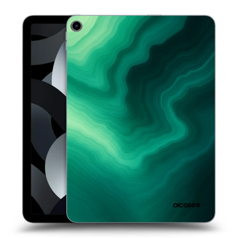 Picasee silikonski prozorni ovitek za Apple iPad Air 5 10.9" 2022 - Malachite