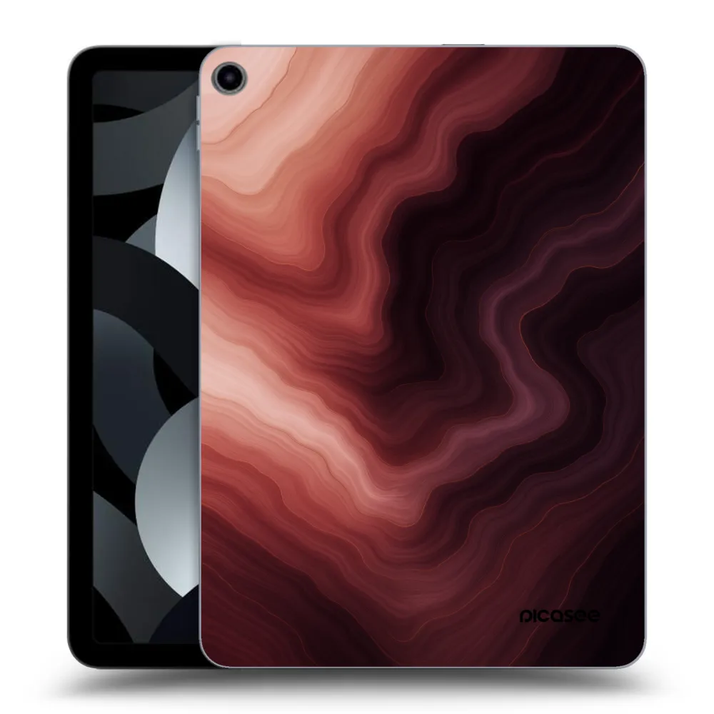 Picasee silikonski prozorni ovitek za Apple iPad Air 5 10.9" 2022 - Rouge