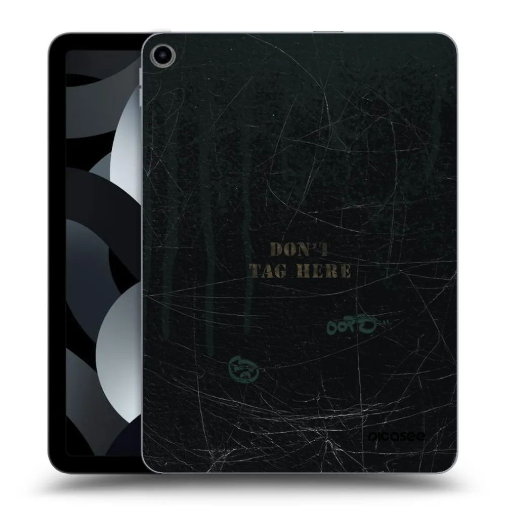 Picasee silikonski prozorni ovitek za Apple iPad Air 5 10.9" 2022 - DON´T TAG