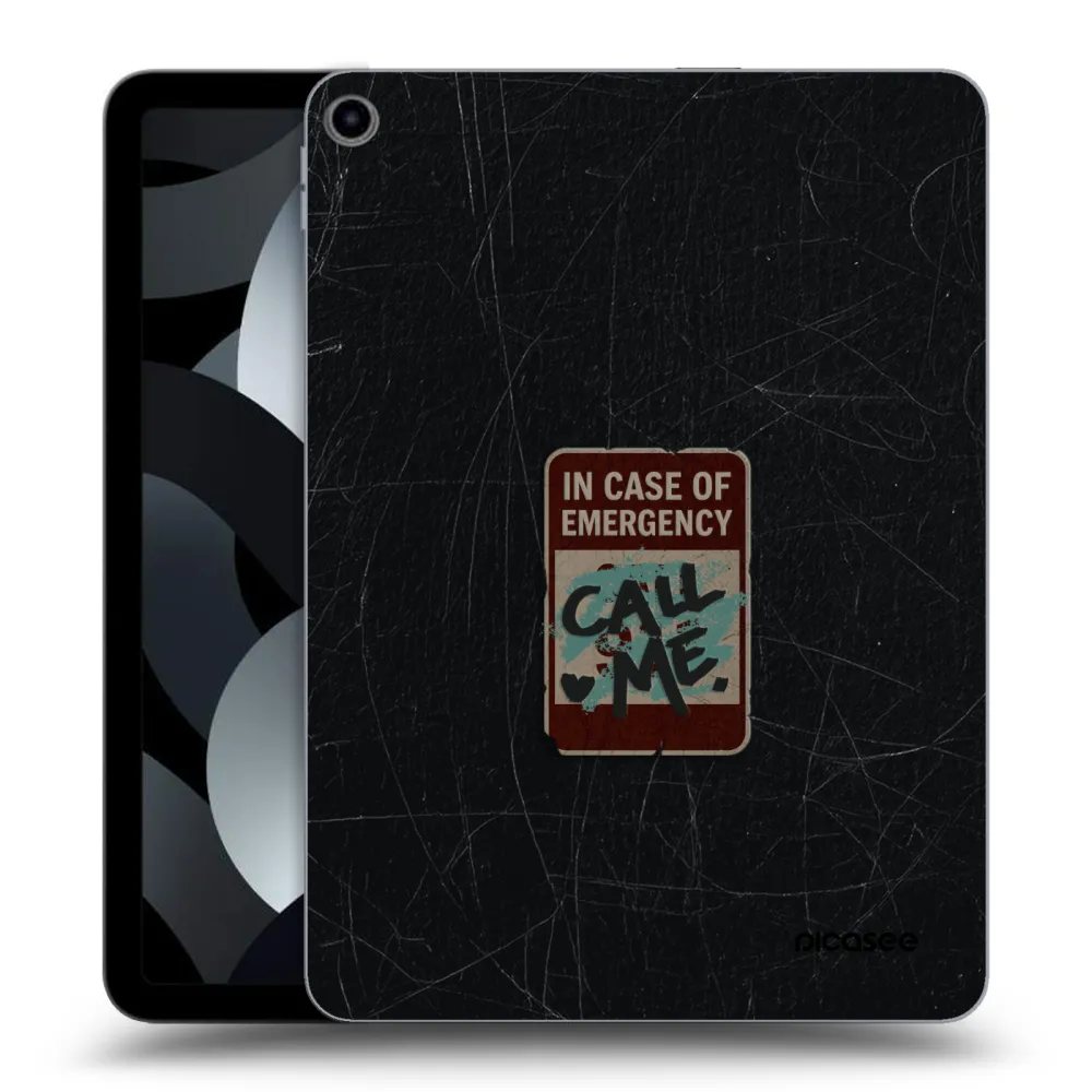 Picasee silikonski prozorni ovitek za Apple iPad Air 5 10.9" 2022 - EMERGENCY