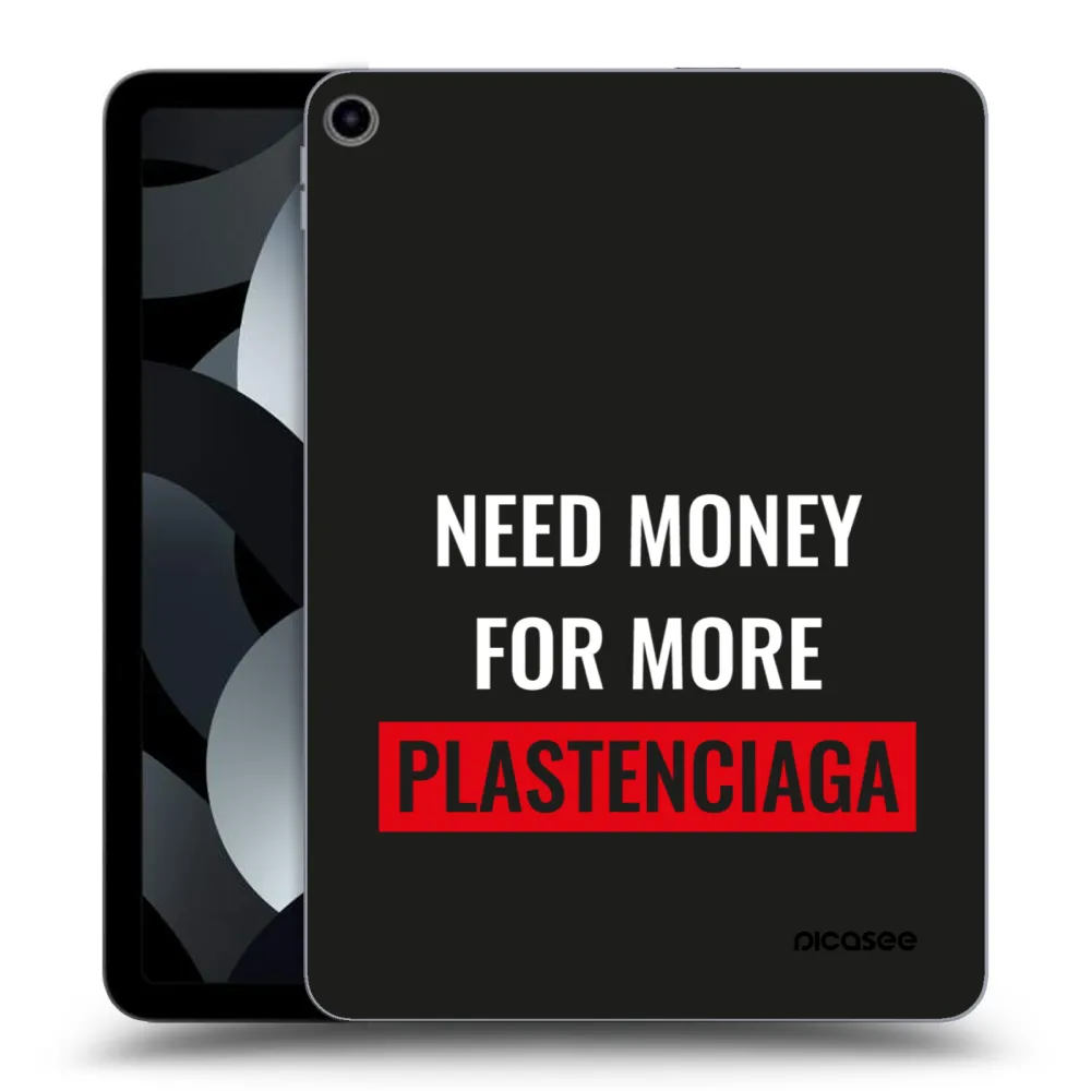 Picasee silikonski prozorni ovitek za Apple iPad Air 5 10.9" 2022 - More PLASTENCIAGA