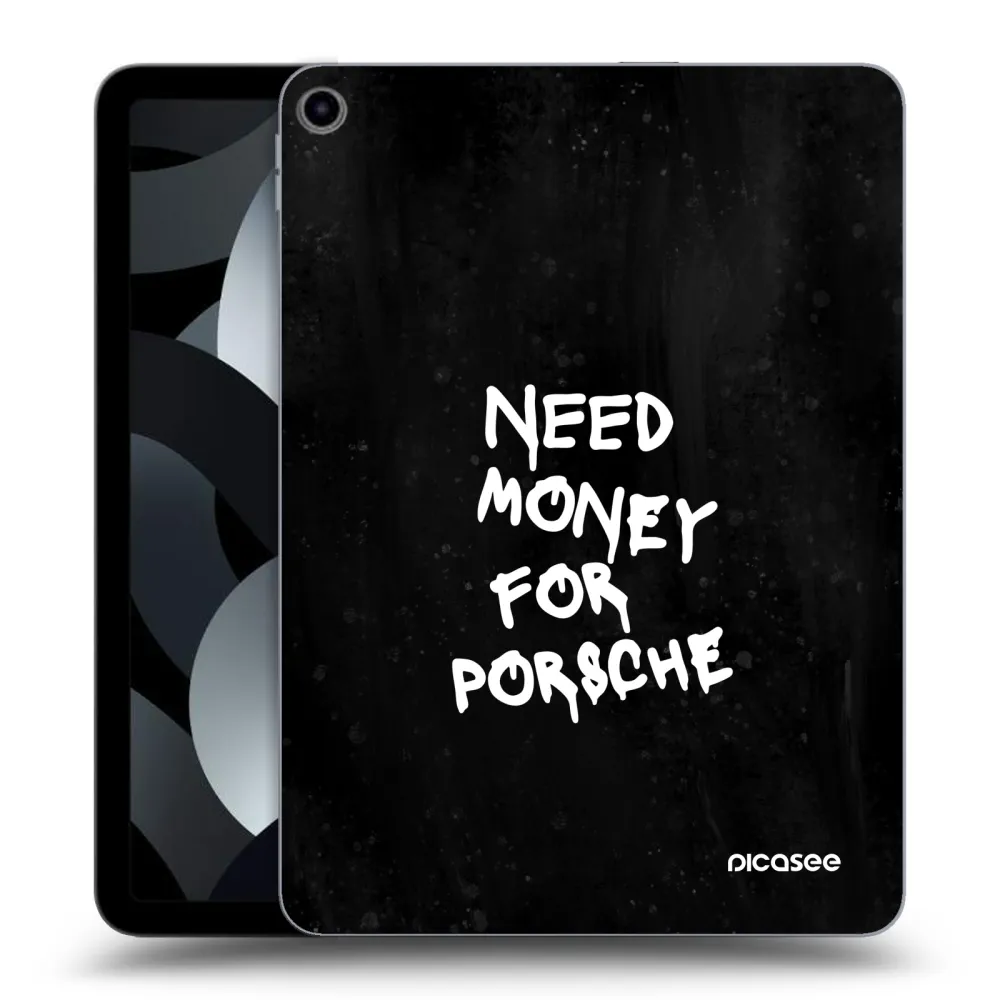 Picasee silikonski prozorni ovitek za Apple iPad Air 5 10.9" 2022 - Black Dollar