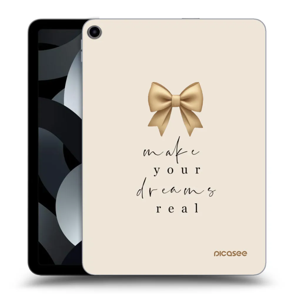 Picasee silikonski prozorni ovitek za Apple iPad Air 5 10.9" 2022 - Golden Dream