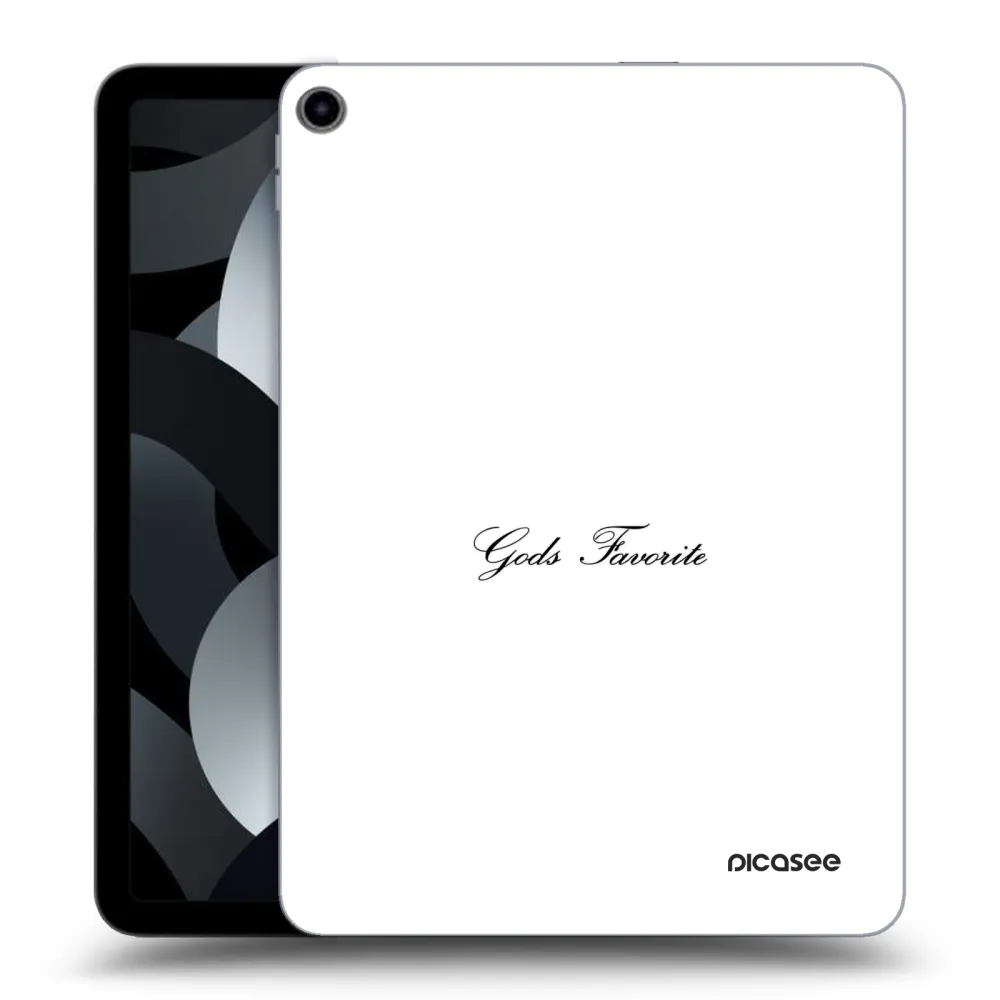 Picasee silikonski prozorni ovitek za Apple iPad Air 5 10.9" 2022 - Gods Favorite