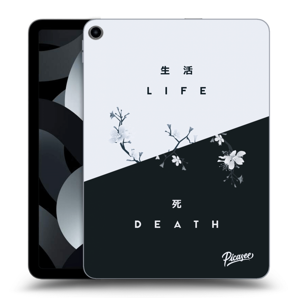 Picasee silikonski črni ovitek za Apple iPad Air 5 10.9" 2022 - Life - Death