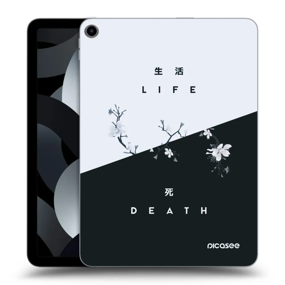 Picasee silikonski prozorni ovitek za Apple iPad Air 5 10.9" 2022 - Life - Death