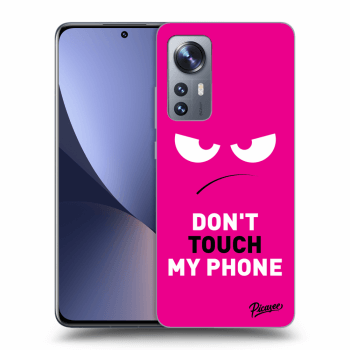 Ovitek za Xiaomi 12 - Angry Eyes - Pink
