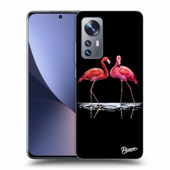 Ovitek za Xiaomi 12 - Flamingos couple