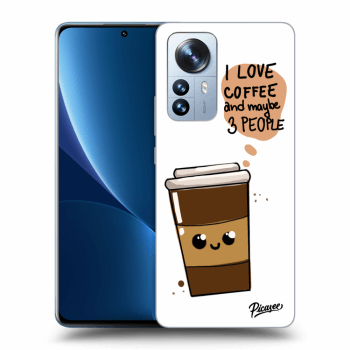 Picasee silikonski prozorni ovitek za Xiaomi 12 Pro - Cute coffee