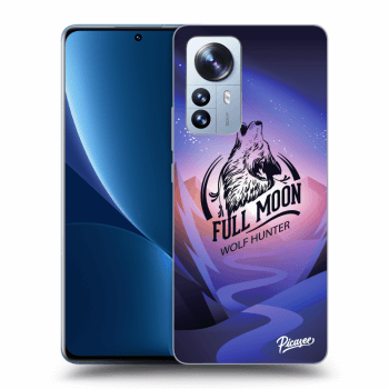 Picasee silikonski črni ovitek za Xiaomi 12 Pro - Wolf