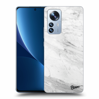 Ovitek za Xiaomi 12 Pro - White marble