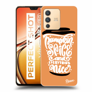 Ovitek za Vivo V23 5G - Pumpkin coffee