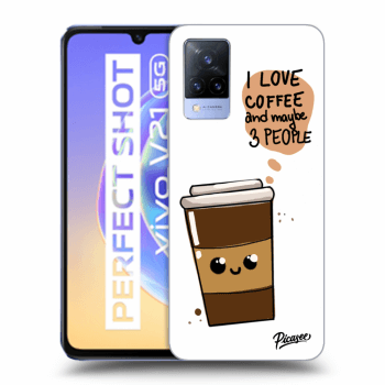 Ovitek za Vivo V21 5G - Cute coffee