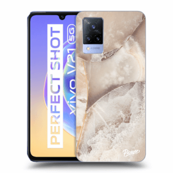 Ovitek za Vivo V21 5G - Cream marble