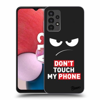Ovitek za Samsung Galaxy A13 4G A135 - Angry Eyes - Transparent