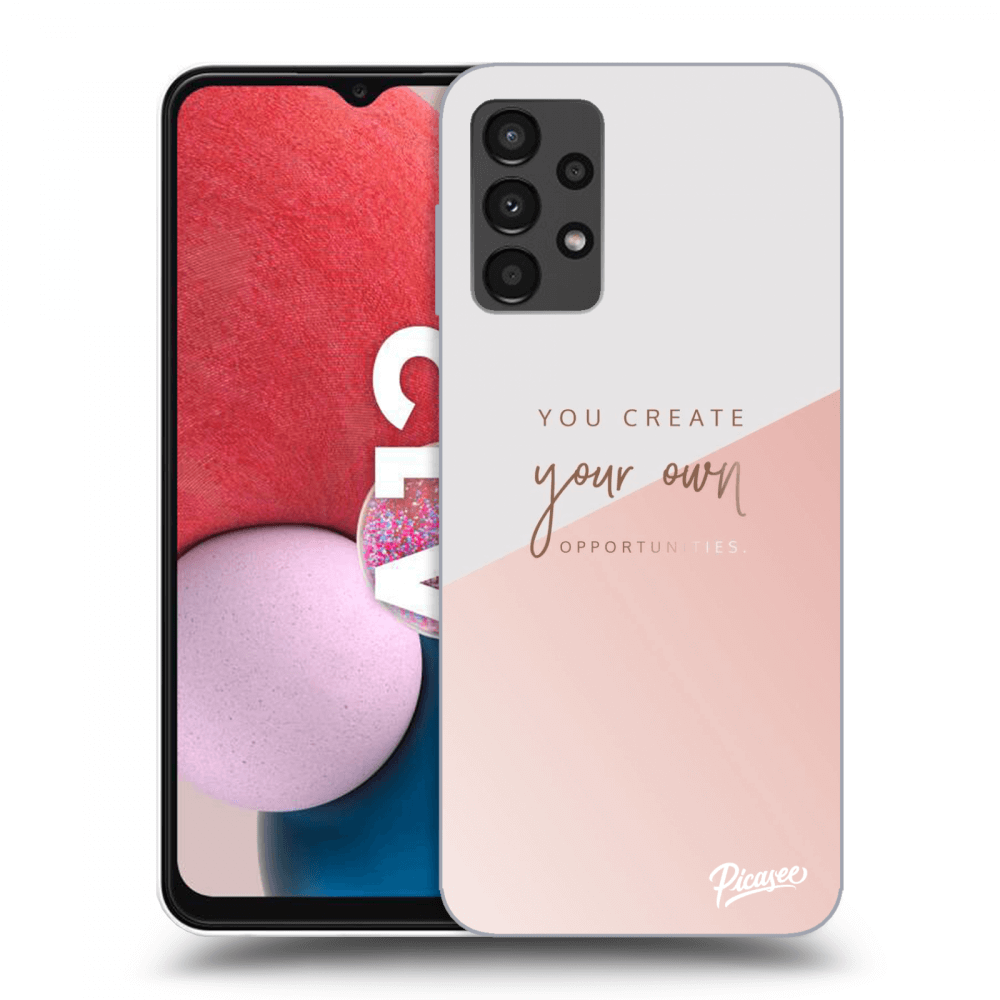Picasee silikonski črni ovitek za Samsung Galaxy A13 4G A135 - You create your own opportunities