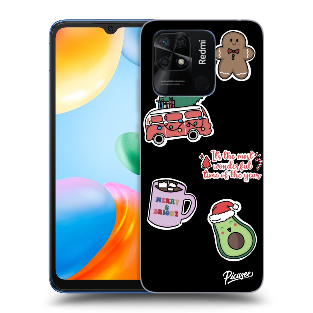 Picasee ULTIMATE CASE za Xiaomi Redmi 10C - Christmas Stickers