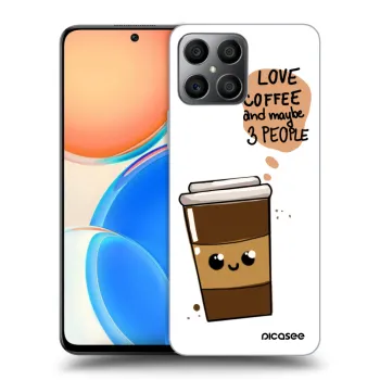 Ovitek za Honor X8 4G - Cute coffee