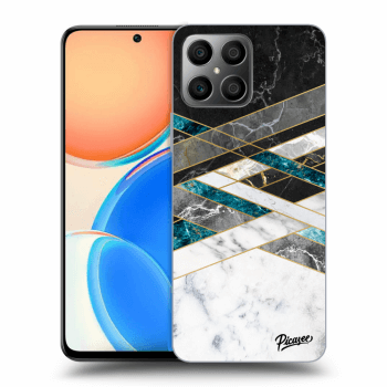 Ovitek za Honor X8 - Black & White geometry