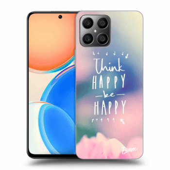Ovitek za Honor X8 4G - Think happy be happy