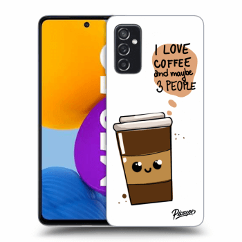 Ovitek za Samsung Galaxy M52 5G - Cute coffee