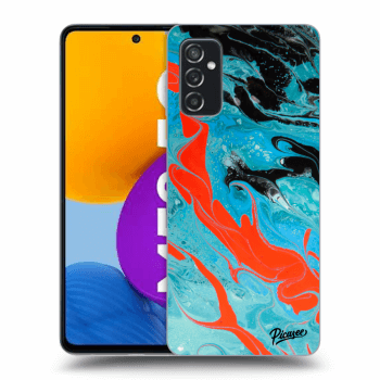 Ovitek za Samsung Galaxy M52 5G - Blue Magma