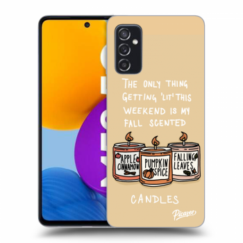 Ovitek za Samsung Galaxy M52 5G - Candles