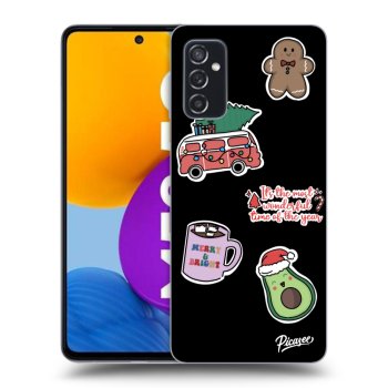 Ovitek za Samsung Galaxy M52 5G - Christmas Stickers