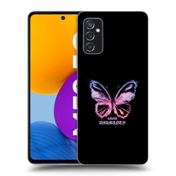 Picasee silikonski črni ovitek za Samsung Galaxy M52 5G - Diamanty Purple