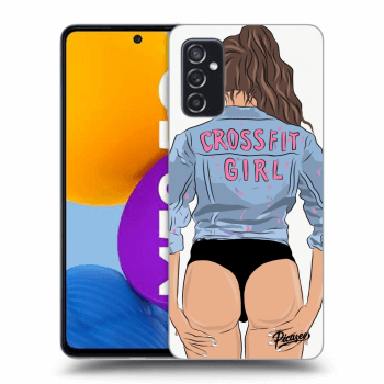 Picasee ULTIMATE CASE za Samsung Galaxy M52 5G - Crossfit girl - nickynellow