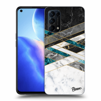 Ovitek za OPPO Reno 5 5G - Black & White geometry