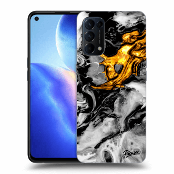 Ovitek za OPPO Reno 5 5G - Black Gold 2