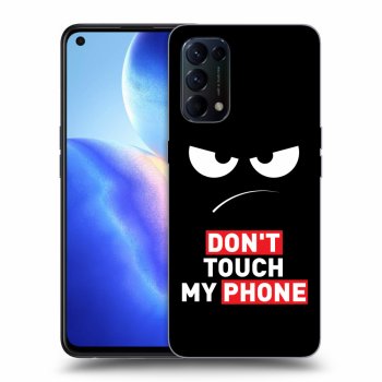 Picasee ULTIMATE CASE za OPPO Reno 5 5G - Angry Eyes - Transparent