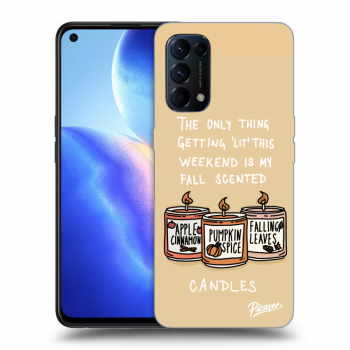 Ovitek za OPPO Reno 5 5G - Candles